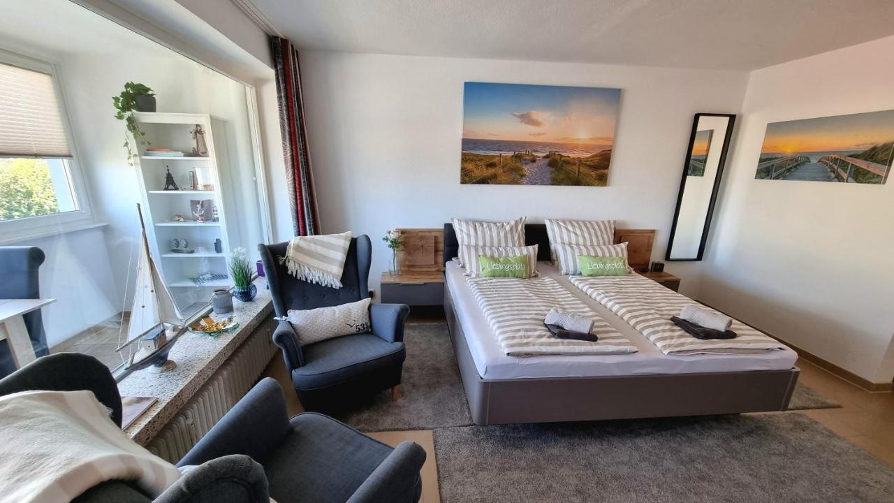 Fewo-Elbsicht-405 Cuxhaven Luaran gambar