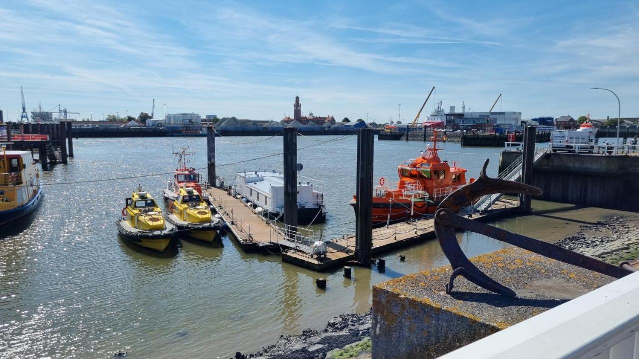 Fewo-Elbsicht-405 Cuxhaven Luaran gambar
